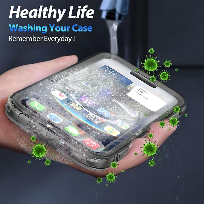 SPORTLINK for iPhone 16e Case/iPhone 17e Case, IP68 Waterproof Military - Image 4
