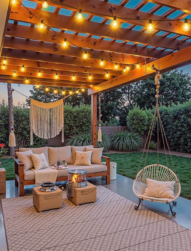 Larkvue 75FT Solar String Lights Outdoor - Image 7