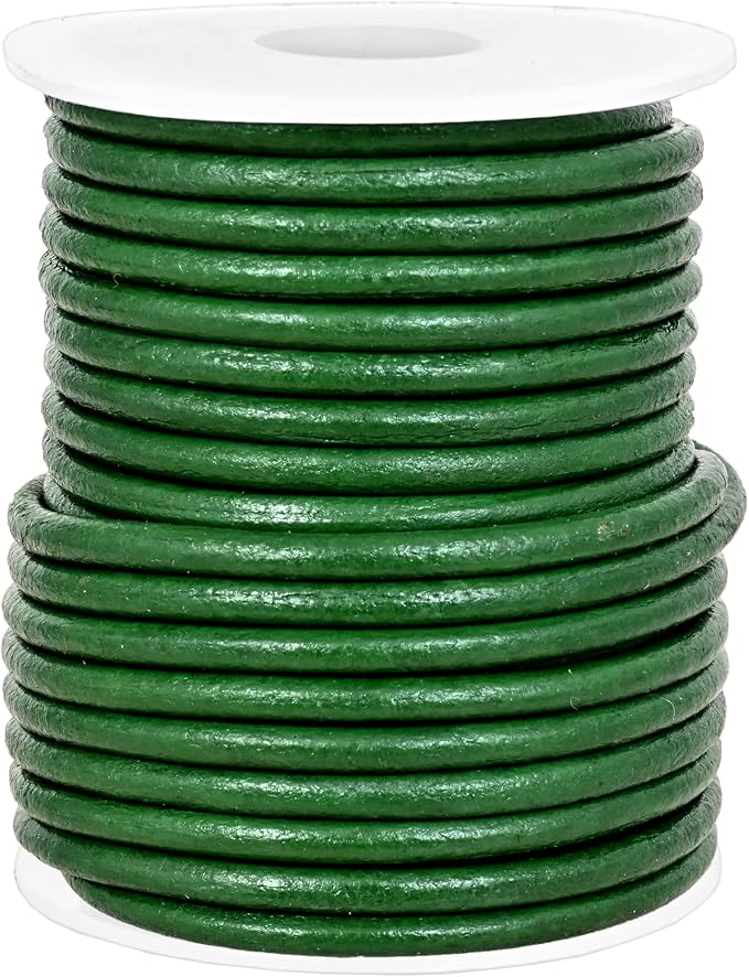 GENIQUE Real/Genuine Round Leather String Cord - Image 2