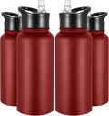 VEGOND 32 oz Insulated Water Bottle Bulk Stainless Steel Metal Water Bottles by VEGOND