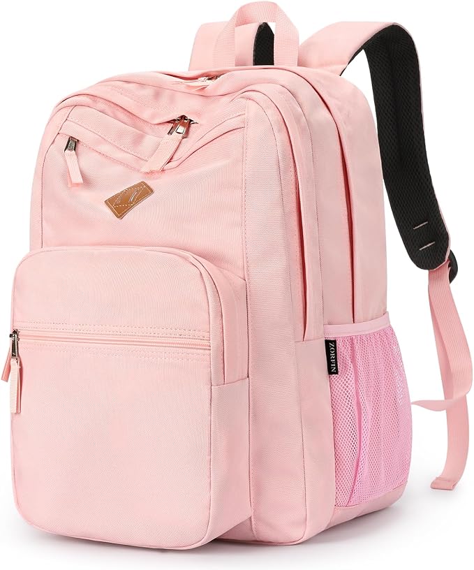 ZORFIN 26L Backpack for College, and Travel: Water Resistant Bookbag by ZORFIN-SimpleYetChic