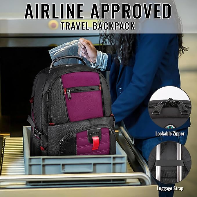 YOREPEK Large Backpack for Men, Extra Large Laptop Backpacks for Men Women - Image 6
