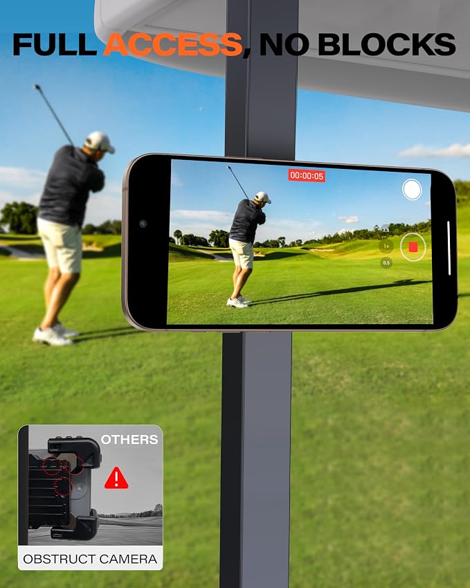 A2C Alloy Magnetic Golf Cart Phone Holder - Image 6
