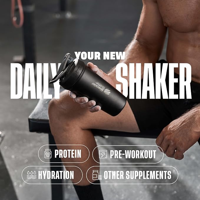 BlenderBottle Sport Insulated Stainless Steel Shaker Bottle - Image 6
