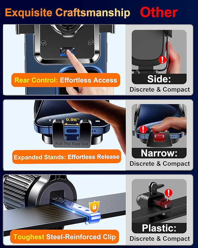 Qifutan Dash Mounted Holders Phone Holders - Image 6