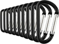 SWATOM Aluminum Carabiner Clip Snap Hook Keyring 1.5/1.9/2.2/2.4/2.8 Inch by SWATOM