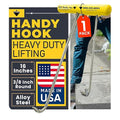T&T Tools Handy Hook – 16" Stainless Steel Manhole Cover Hook, Dowel Pin Puller by TTTools
