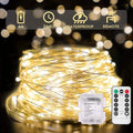 suddus 66ft 200 LED Outdoor String Lights, Fairy Lights Battery Operated by SUDDUS