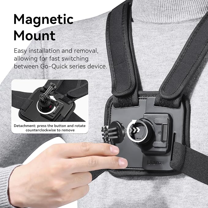 ULANZI CM028 Adjustable Chest Mount Harness - Image 4