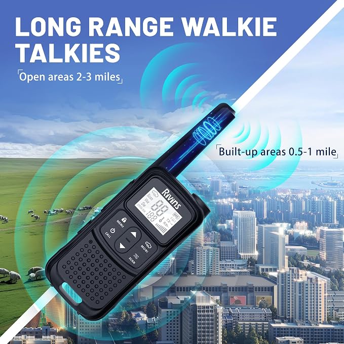 Radios Walkie Talkies Long Range: Rivins F22 Rechargeable Walkie Talkies - Image 7