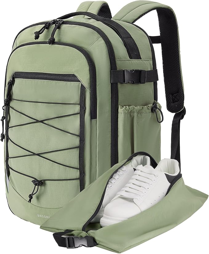 BAGSMART Carry On Backpack, 17.3 Inch Large Travel backpack Carry On Flight by BAGSMART