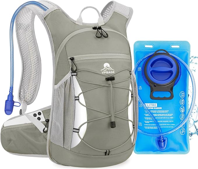 Hydration Backpack with 2L Water Bladder by VpbageGear