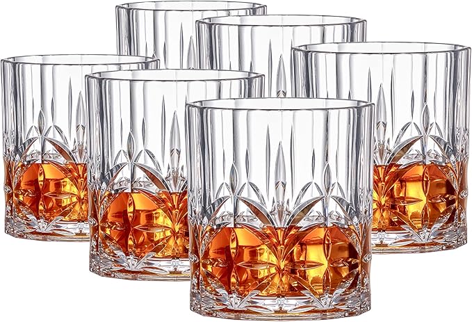 Amazing Abby - Whitney - 14-Ounce Plastic Whiskey Glasses, Plastic Wine Glasses by AmazingAbby