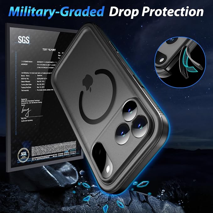 SPORTLINK for iPhone 17 Pro Max Case, IP68 Waterproof Military Protective Full - Image 5