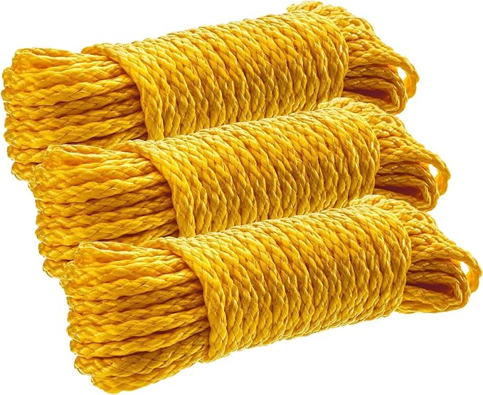 Attwood Neon Colored Diamond Braided Polypropylene Marine Utility Cord by Attwood