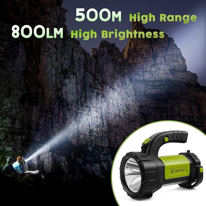 AlpsWolf Camping Lantern Rechargeable, LED Flashlight Spotlight Lantern - Image 3