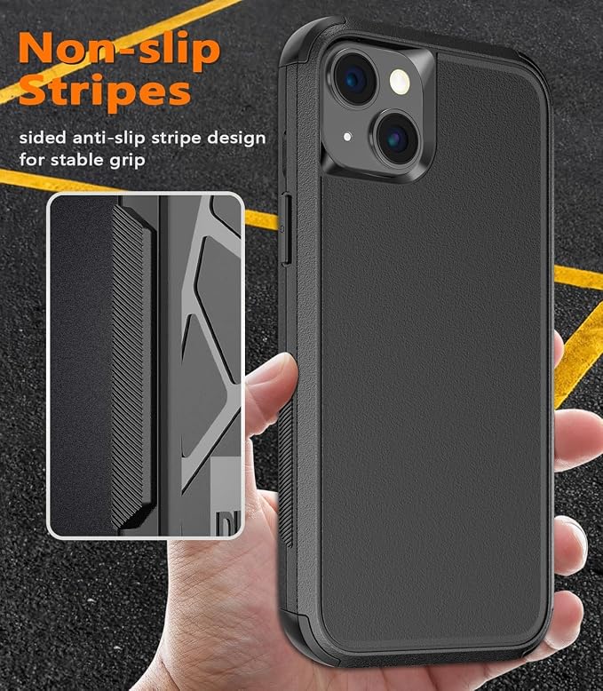 for iPhone 15 Case Heavy Duty Protection Phone Case Cover - Image 7