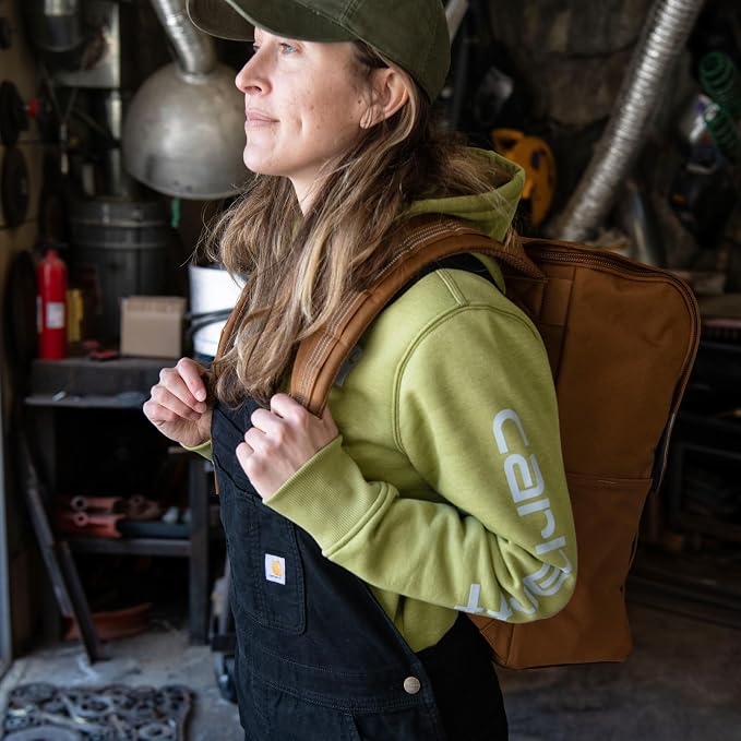 Carhartt 21L Top-Load Backpack, Durable Water Resistant Coated Canvas Base W/ - Image 8