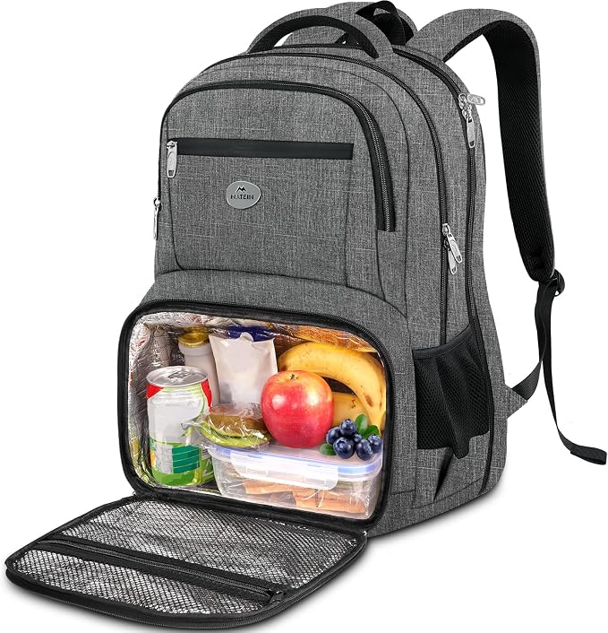 MATEIN Work Backpack for Men, Large Anti Theft Lunch Backpack by MATEIN