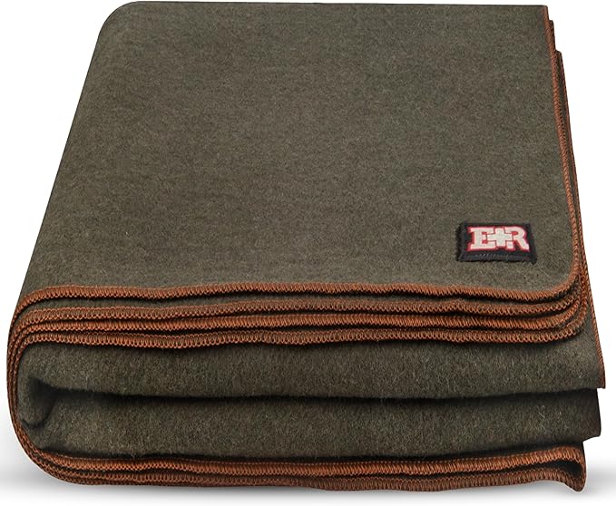 Ever Ready First Aid Military Wool Blanket by EverReadyFirstAid