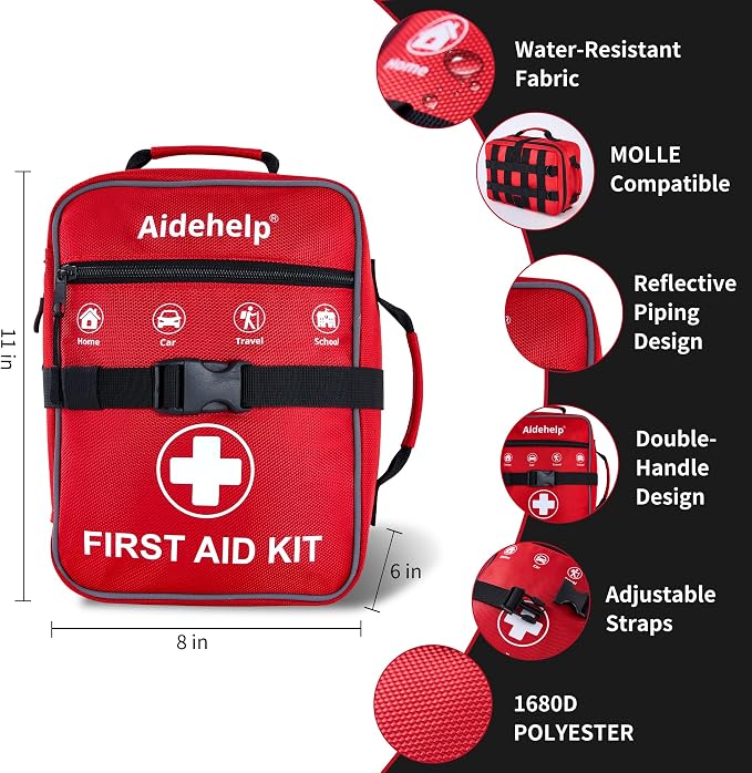 520 Pieces Premium First Aid Kit - Image 4