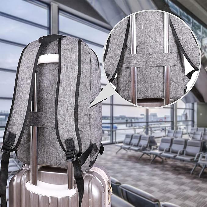 Tzowla Travel Laptop Backpack Water Resistant Anti-Theft Bag - Image 7