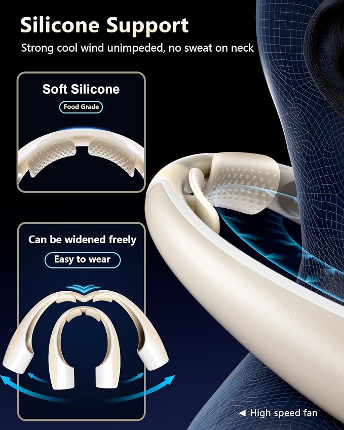 Rohent Portable Neck Fans that Blow Cold Air - Image 3