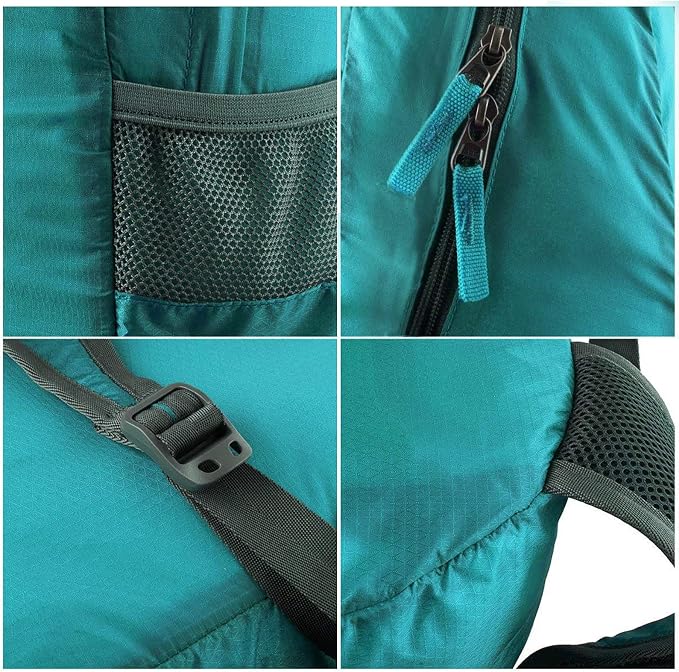 G4Free 20L Lightweight Packable Backpack Travel Hiking Daypack Foldable Backpack - Image 9