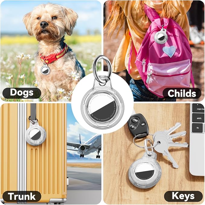 for Apple AirTag 2nd & 1st Gen, Waterproof Case - Image 3