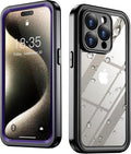 SPIDERCASE Only Designed for iPhone 15 Pro Max Case Waterproof, Built-in Lens & by SPIDERCASE