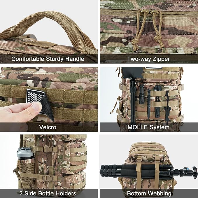 Military Tactical Backpack 25L Day Backpack - Image 4