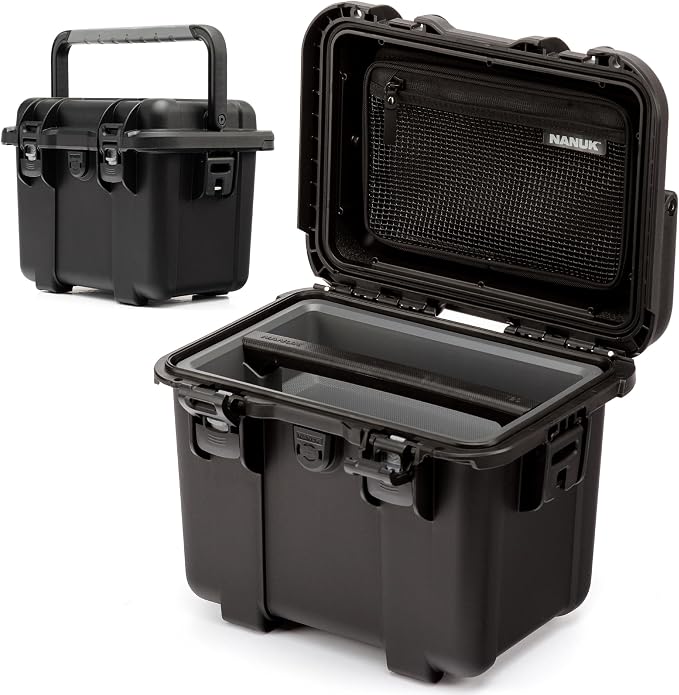 NANUK Trail 10-11.2L Waterproof Storage Box – Modular & Compact Cargo Case by NANUK