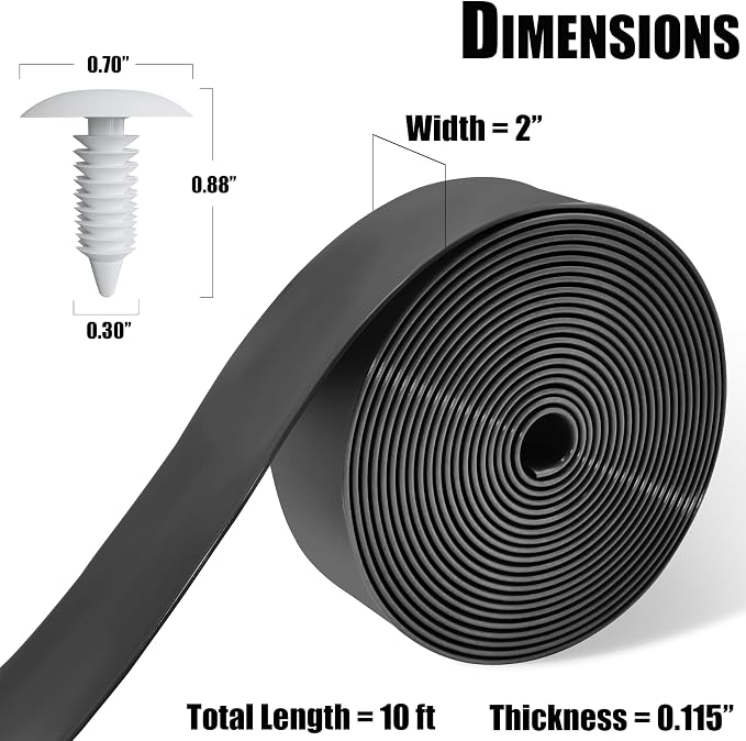 Vinyl Straps for Patio Chair Repair Kit 2'' Wide 10 Ft Long Replacement Straps - Image 2