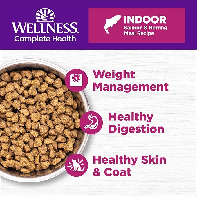 Wellness Complete Health Adult Dry Cat Food - Image 2