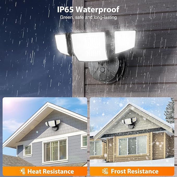 Onforu 65W Smart LED Flood Lights Outdoor, 6500LM Brightness Adjustable - Image 7