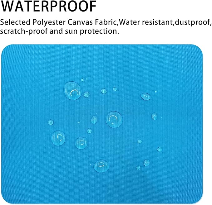 Gheeidau Canvas Repair Patch 9×11 Inch 3Pcs Waterproof Self-Adhesive Fabric - Image 2