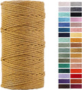 Khaki Cotton Cord, 3mm x 109Yards, Craft Cord by AestheticDesignforYou