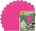 OAZ 15 Pieces 3.5 x 4.7 inch Nylon Repair Patches Nylon Fabric Patch by OAZ