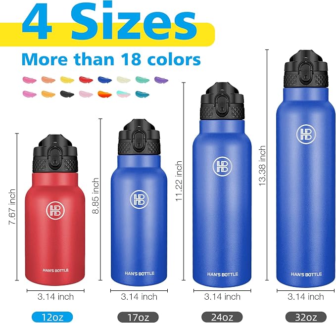 Han's Bottle Kids Water Bottle - Image 2
