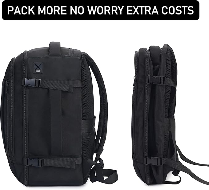 ECOHUB Travel Backpack 18x14x8 Spirit Airlines Personal Item Bag Carry On - Image 7