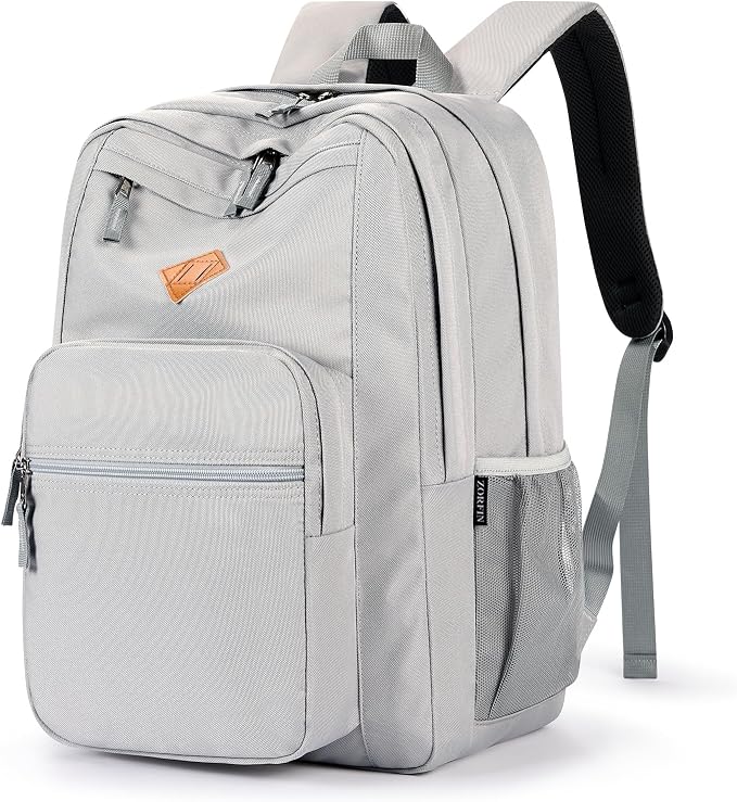 ZORFIN 26L Backpack for College, and Travel: Water Resistant Bookbag by ZORFIN-SimpleYetChic