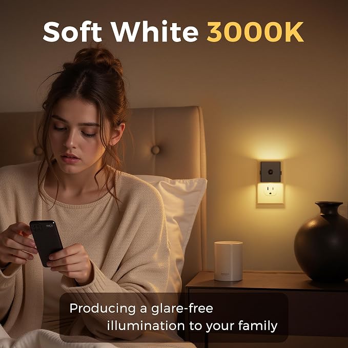 L LOHAS LED Motion Sensor Night Light, Plug in Night Light - Image 7