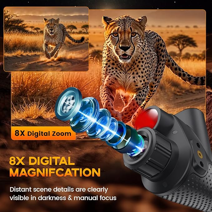 4K Night Vision Monocular for Adults – Infrared Digital Night Vision Device - Image 5