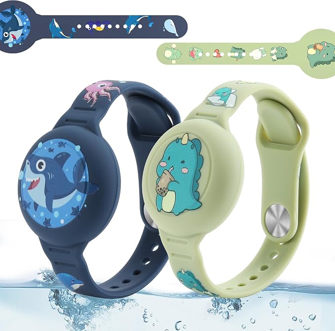 R-fun Waterproof Air Tag Bracelets Compatible by R-fun