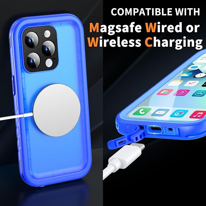 Cozycase Compatible with iPhone 14 Pro Waterproof Case - Image 6