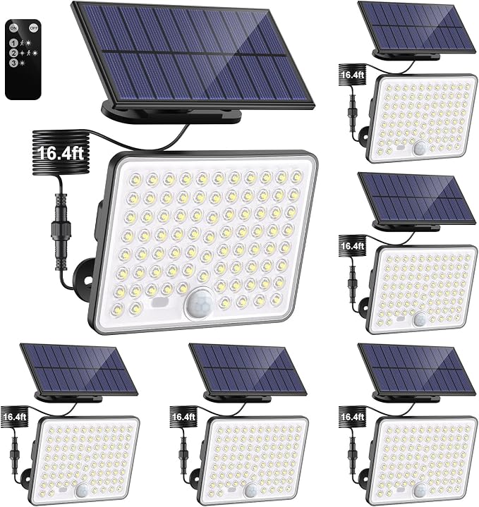 nipify 6 Pack Outdoor Solar Light by Nipify