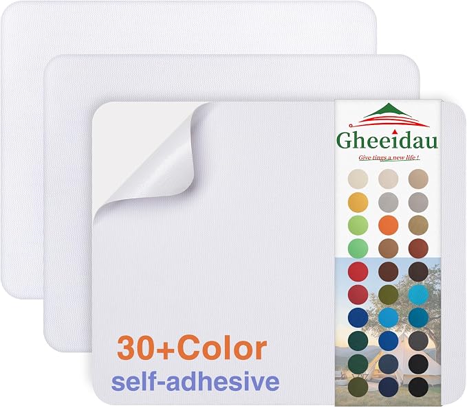 Gheeidau Canvas Repair Patch 9×11 Inch 3Pcs Waterproof Self-Adhesive Fabric by Givethingsanewlife