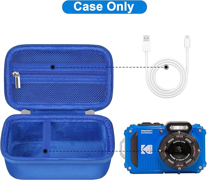Canboc Carrying Case for KODAK PIXPRO WPZ2 Rugged Waterproof Digital Camera - Image 2
