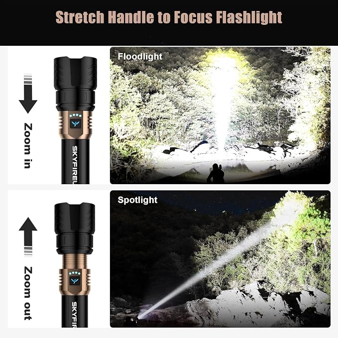 SKYFIRE LED Flashlights High Lumens - Image 3