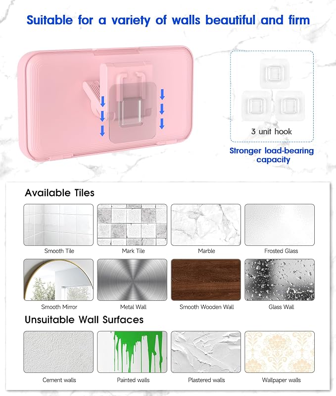Mistriddle Waterproof Shower Phone Holder - Image 4